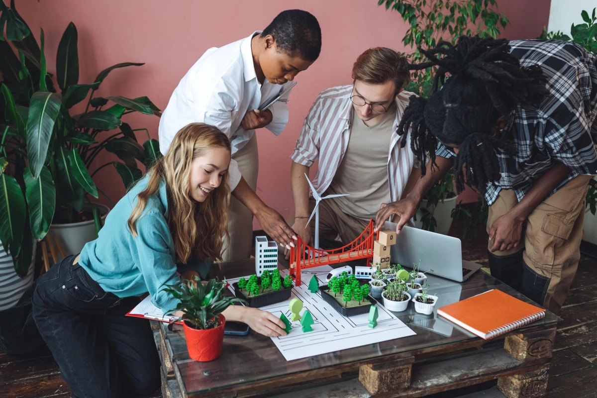 Studentenpresentatie: ontmoetingsplaatsen in de openbare ruimte